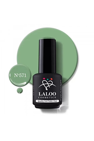 Laloo Cosmetics 571 Sage Green | Oja Semipermanenta 15ml