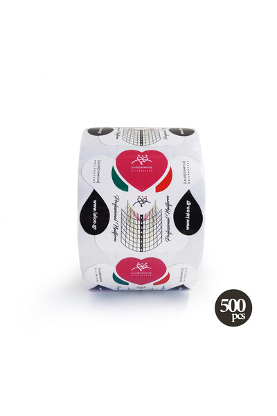 Laloo Cosmetics Forme profesionale de unghii Albe 500buc Laloo