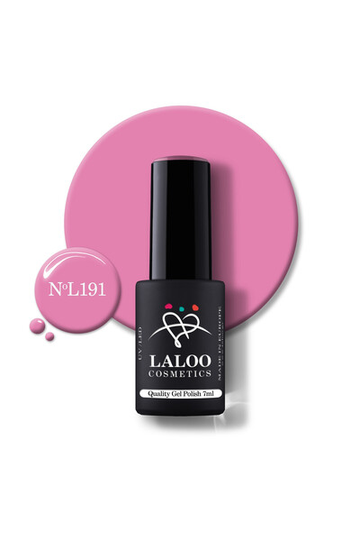 Laloo Cosmetics 191 Cheek Pink | Laloo gel polish 7ml