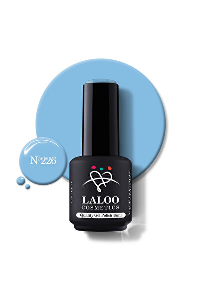 Laloo Cosmetics 226 Ocean Blue | Laloo gel polish 15ml