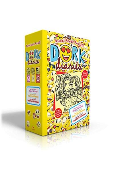 Aladdin Paperbacks مذكرات فتاة غبية، الكتب من 13 إلى 15 (مجموعة في صندوق)