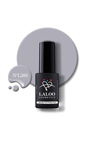 Laloo Cosmetics 288 Cloud Gray | Laloo gel polish 7ml