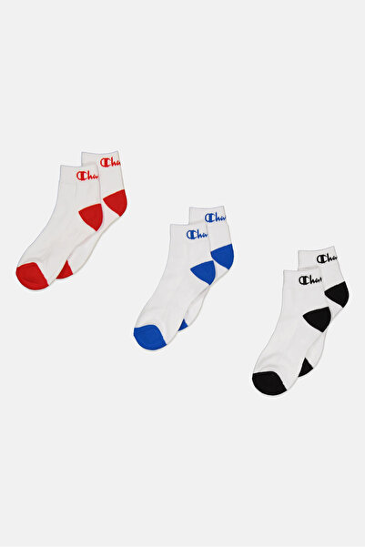 Champion Sock Set of 3 Ankle Socks Signatura White