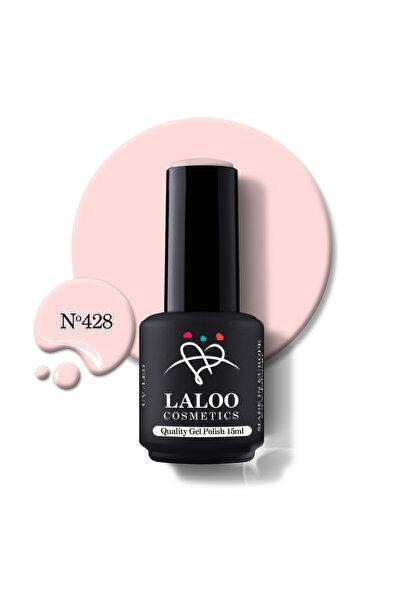 Laloo Cosmetics Νο.428 Light Salmon Pink | Laloo gel polish 15ml