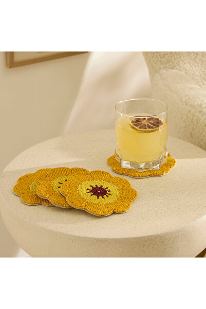 Karaca Home Camelot 4'lü Bardak Altlığı Seti