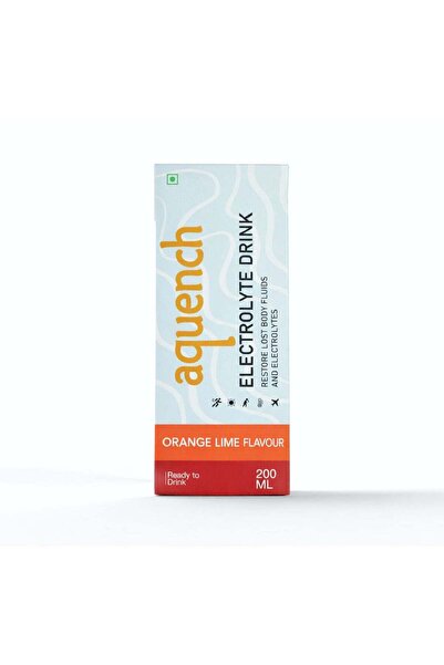 Aquench Ready to Drink Electrolyte | Orange Lime Flavor
