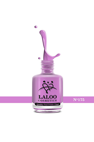 Laloo Cosmetics No. 175 Lilac| Laloo classic nail polish 15 ml