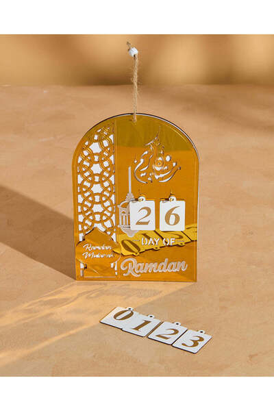 REDTAG Gold Ramadan Day Calendar