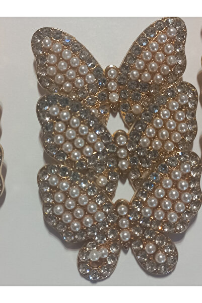 Fashion Johny Butterfly brooch set with crystals/martisou
