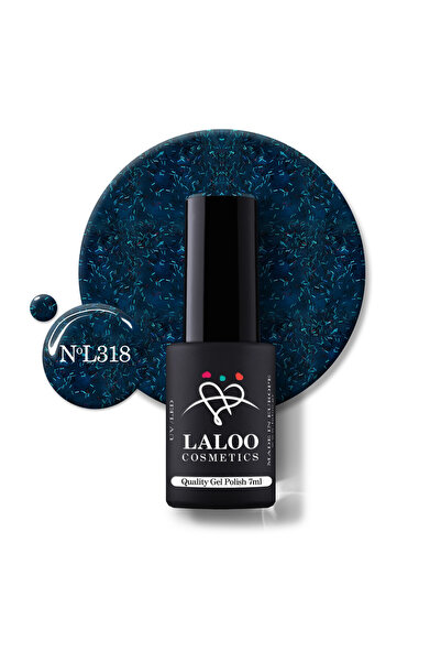 Laloo Cosmetics L318 Shimmering Blue Teal 7ml