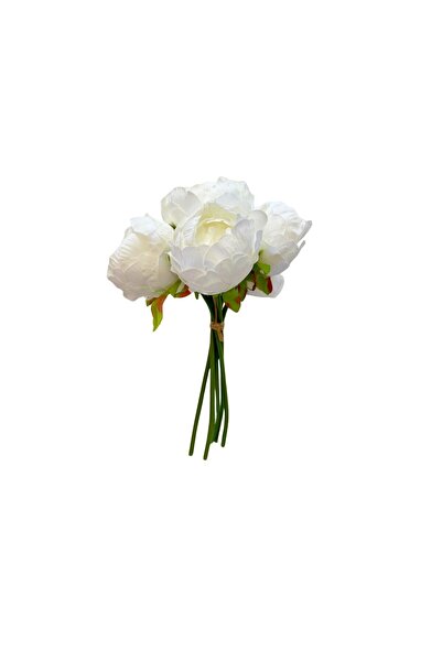 Klas Home Decor Blush Artificial Peony White