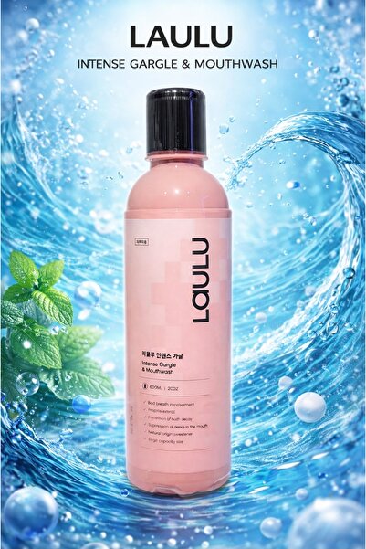 laulu Refresh Breath Gargara 600ML(Ferahlatıcı Ağız Gargarası)