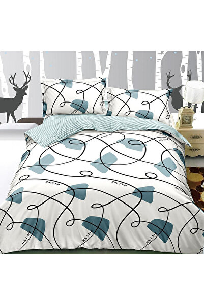 OEM Duvet Cover Set for double bed 2 people, SDP, satin Cotton 4 pieces, DREA...