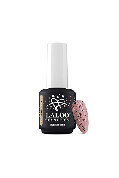 Laloo Cosmetics Laloo black/white egg effect nail polish 15ml