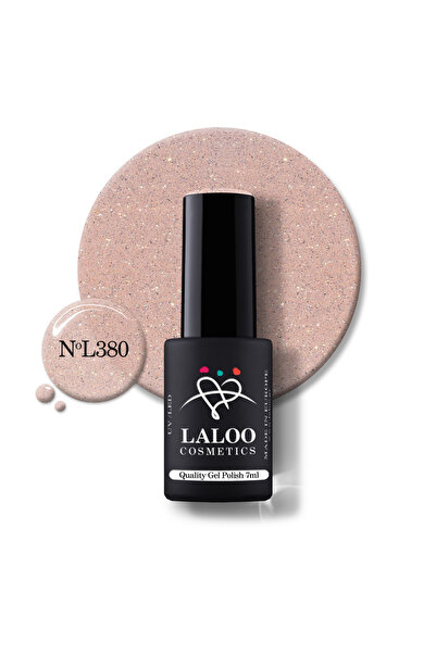 Laloo Cosmetics 380 Shimmering Golden Sand | Laloo gel polish 7ml