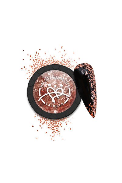 Laloo Cosmetics Metallic Flakes No.02 Peach Laloo