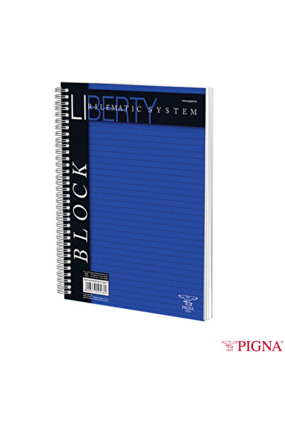 PIGNA Spiral Notebook A4 80 Sheets Dictando - Intensive Notes and Archiving