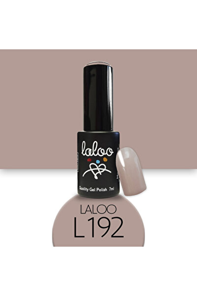 Laloo Cosmetics 192 Dusty Nude | Laloo gel polish 7ml