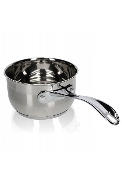KADAX Pot, Steel Saucepan, 1.8 L, Handle, Gas, Induction, Stainless Steel