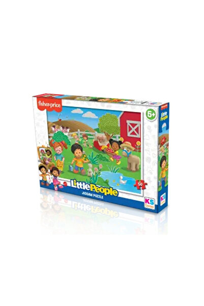 TOYFEST Ks Games Little People Puzzle 50 Pieces