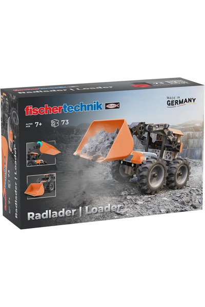 TOYFEST Fischertechnik Yükleyici Yapım Oyuncağı 73 Parça