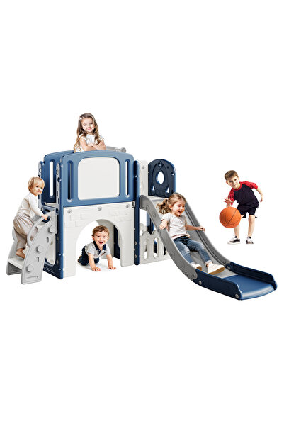 Garvee 8-in-1 Toddler Slide Indoor&Outdoor Playground Playset for Kids for Ba...