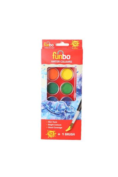 Funbo Water Color Cake 12s
