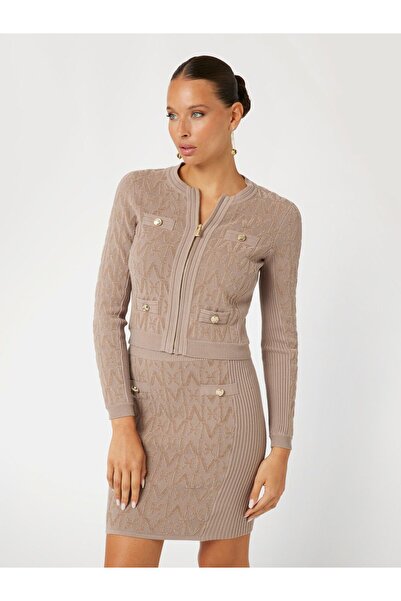 Guess Marciano monogram sweater midi skirt