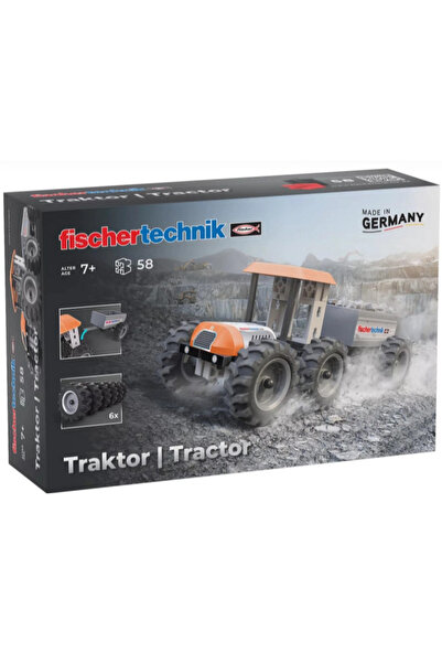 TOYFEST Fischertechnik Traktör Yapım Oyuncağı 58 Parça