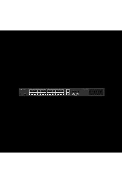 RUIJIE Reyee Rg-Es228Gs-Lp 28 Port 26Xge/2Sfp 250W Cloud Manageable Poe Switch