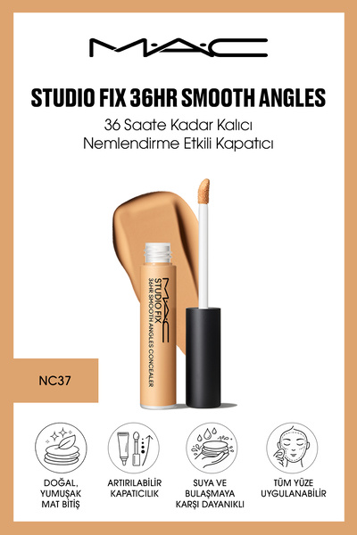 M.A.C Studio Fix 36HR Smooth Angles 36 Saate Kadar Kalıcı Nemlendirme Etkili ...