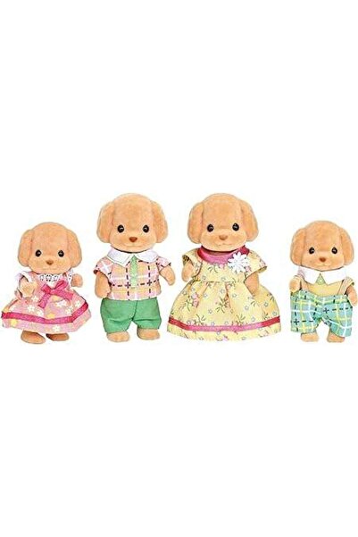 SYLVANIAN FAMILIES Figurine - Familie de căței de pudel