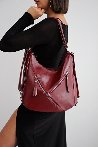 KIRASE حقيبة ظهر وكتف وحقيبة كروس جديدة عالية الجودة من الجلد الناعم جلد K مك...