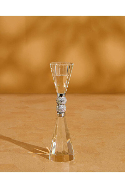 REDTAG حامل شموع كريستالي شفاف