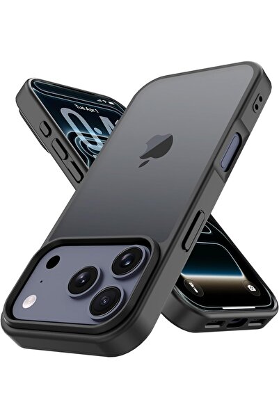 Arabest Matte Case for iPhone 17 Pro Max, Shockproof Hard Back Slim Phone Cov...