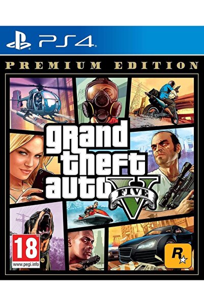 Playstation Studios Grand Theft Auto V : GTA 5 Premium Edition Ps4 Uyumlu Dij...