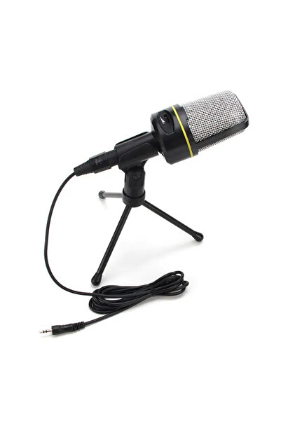 zola Tripod microphone set, universal, 3.5 mm jack plug, cable length 2 m, black