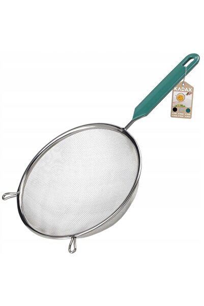 KADAX Strecurătoare de bucătărie cu mâner din oțel pentru cernerea făinii den...