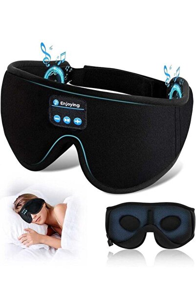 Arabest قناع للعين يعمل بتقنية البلوتوث، سماعات نوم ثلاثية الأبعاد مصممة خصيص...