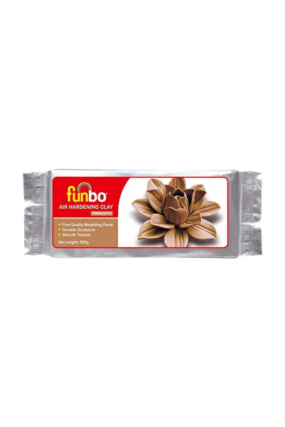 Funbo Modelling Clay 500g Terracotta