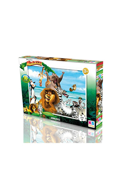 TOYFEST Ks Games Madagascar Puzzle 200 Pieces