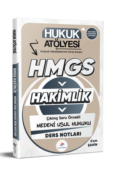 Dizgi Kitap 2026 Hukuk Atölyesi Hakimlik HMGS Çıkmış Soru Örnekli Medeni Usul...