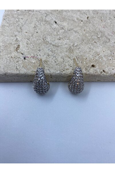 Byoz store Full-Circle Zircon Stone Sparkling Drop Earrings - Special Design ...