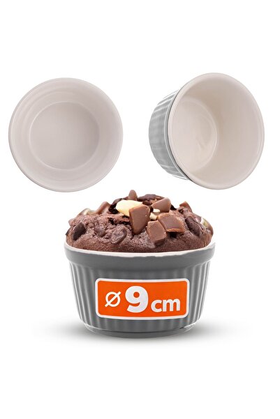 KADAX Baking Ramekin, Ovenproof Dish, Ceramic Bowl, Form 0.15L