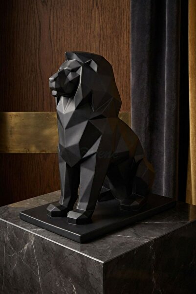 Evene Biblo Dekoratif Obje Heykel Biblo Aslan Biblo Dekoratif Süs Eşyası Mode...