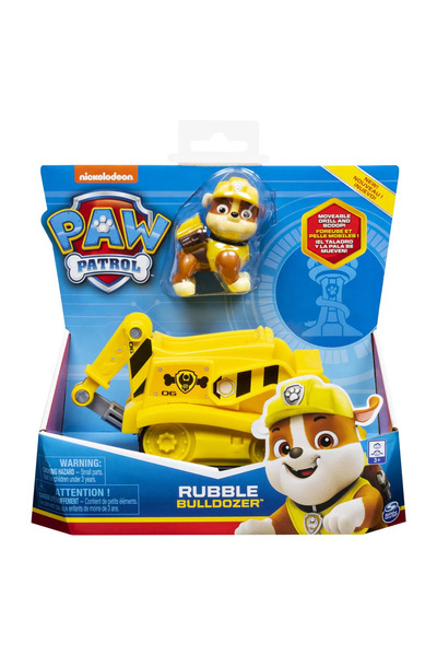 PAW PATROL Set figurina cu vehicul - Rubble Bulldozer