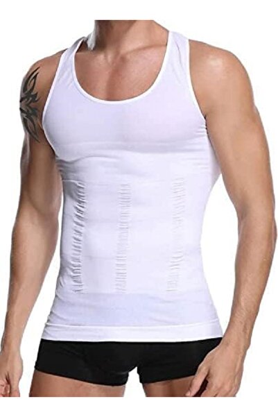 Generic NAKXUS Mens Slimming Body Shaper Vest Shirt