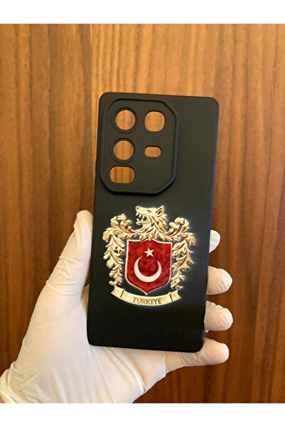 Newon غطاء هاتف إنفينكس نوت 50 برو مطبوع عليه علم تركيا من الداخل مصنوع من ال...