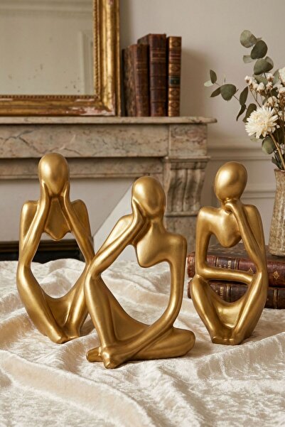 Evene Dekoratif Obje Biblo Ev Dekorasyon Heykel Salon Masaüstü Biblo Heykel S...