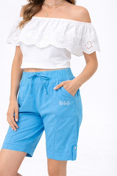 Heaven Ephesus Women's Linen Shorts - 2050